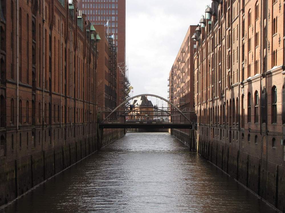 In der Speicherstadt