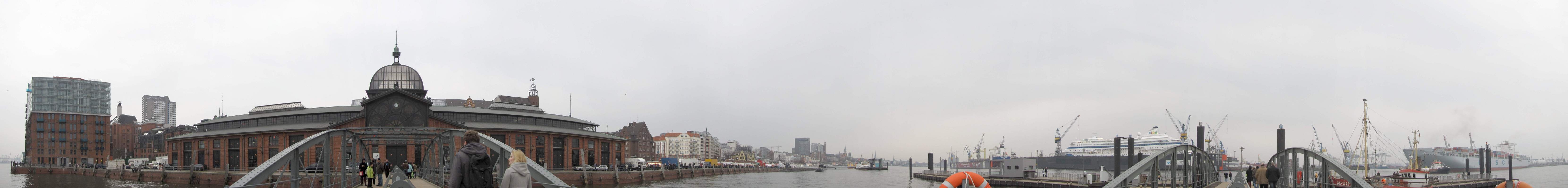 Hamburg - Hafenpanorama