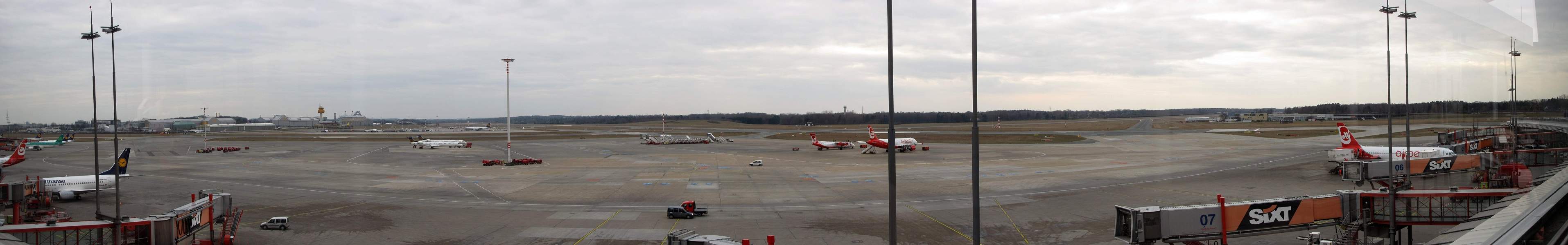 Hamburg Airport Panorama