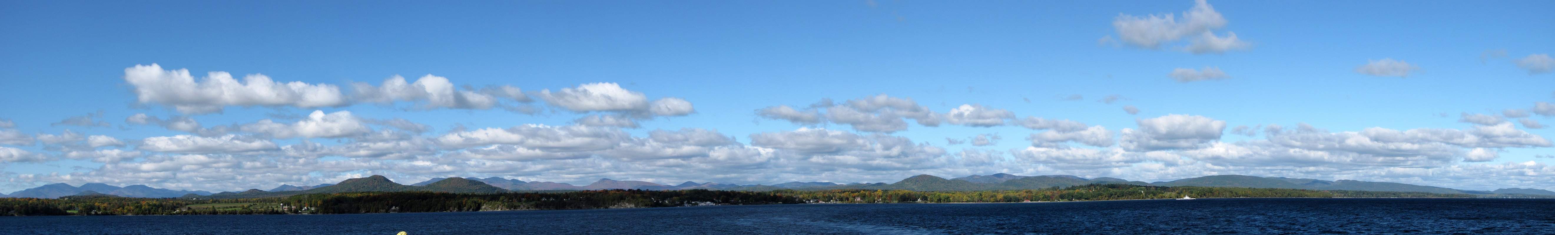 Lake Champlain Panorama