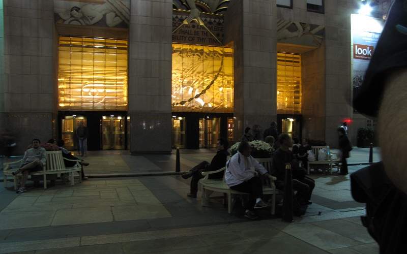 New York City - Rockefeller Center - Eingangsbereich