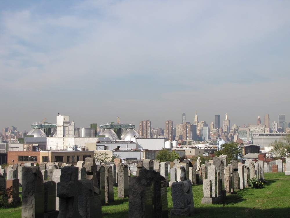 Auf dem Calvary Cemetery, Queens, New York City