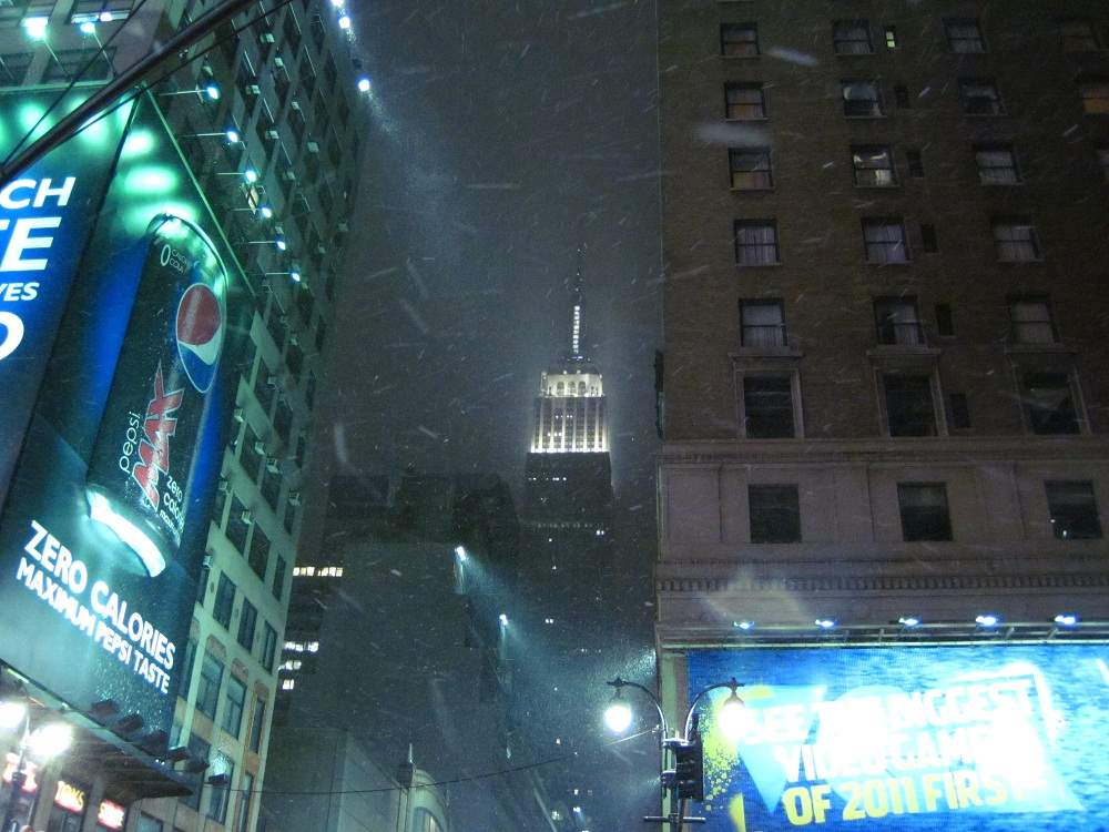 Blizzard  in New York
