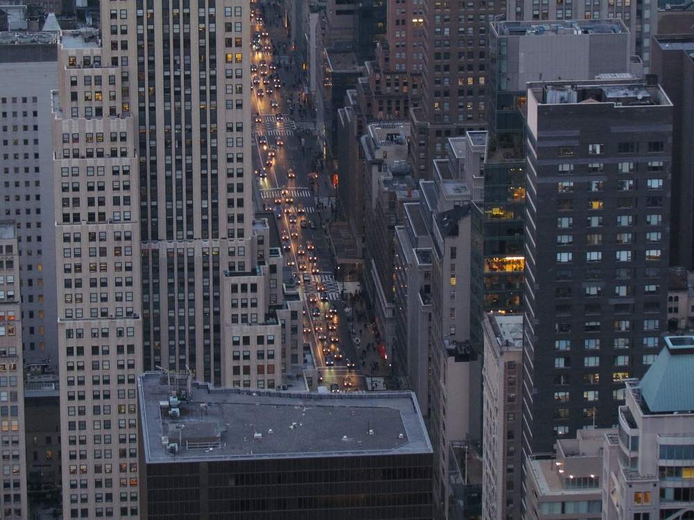 NYC ESB am Abend