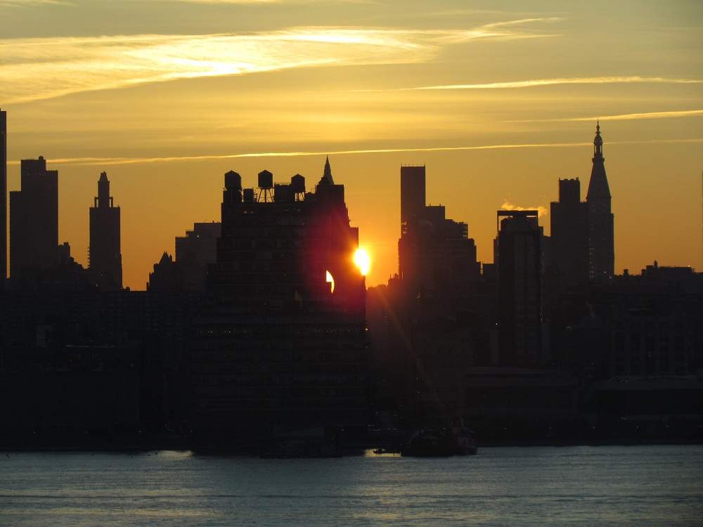 Sonnenaufgang New York City - Manhattan